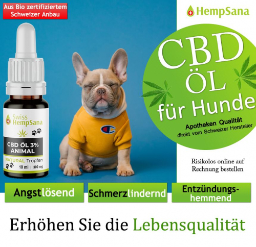 Hempsana Animal CBD Öl für Hunde