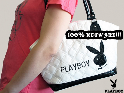 Playboy Frauen Damen Tasche Handtasche Schultertasche Bunny Logo