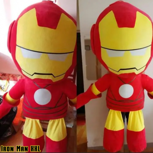 Iron Man Plüschtier XXL Plüsch Figur 100cm Avengers Fan Kino TV