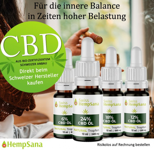 Wieso CBD Öl von Hempsana ?