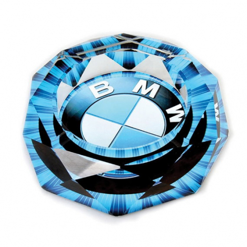 BMW Auto Glas Aschenbecher Designer Geschenk Raucher Fanartikel