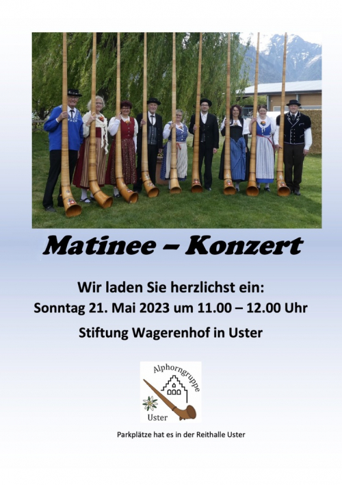 Matinee - Konzerte