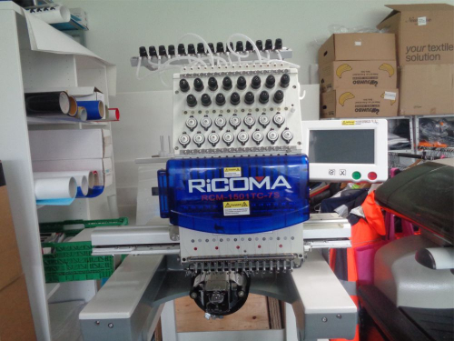 Ricoma Stickmaschine zu verkaufen