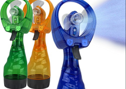 Ventilator mit Wasser Sprühfunktion Sommer Gadget Hitz Fan Venti