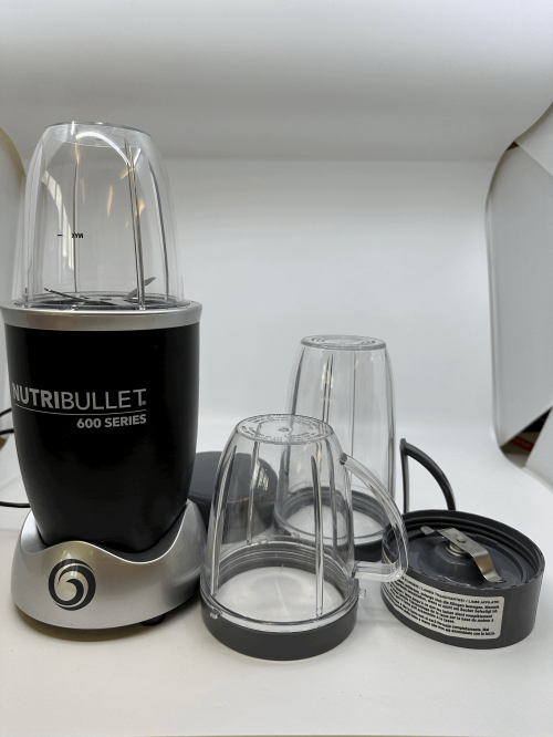 Nutribullet schwarz 600W, 12-teilig