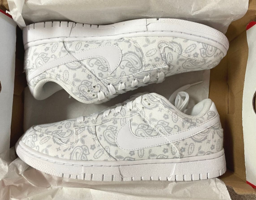 Nike Dunk Low White Paisley EU 38.5