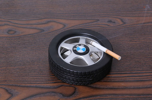 BMW Auto Fan Aschenbecher Rauch Reifen Raucher Fan Geschenk 