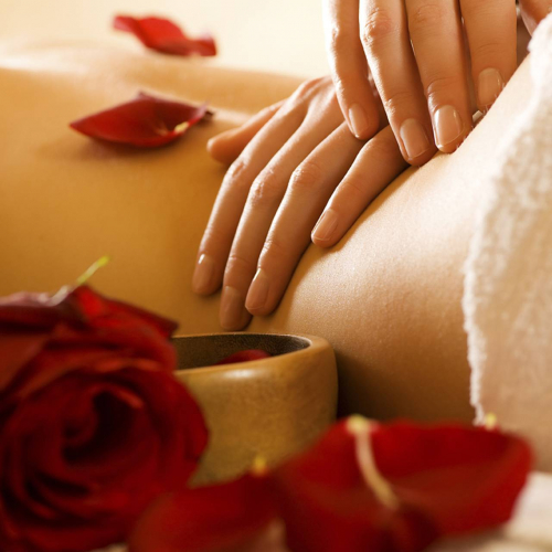 Körperliche Massage nur für Frauen