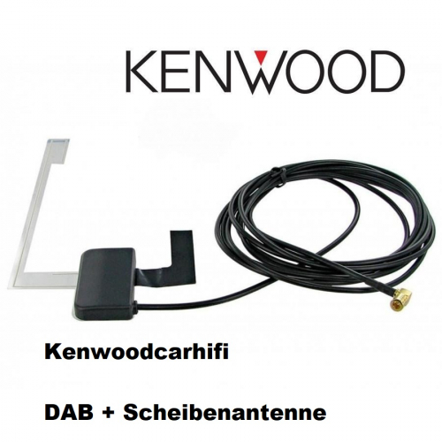 DAB+ Klebe Antenne Kenwood Neu