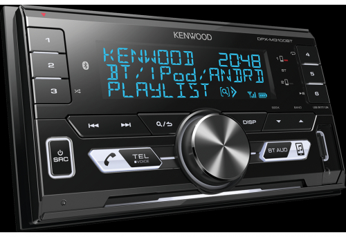 Doppel Din Kenwood Car Radio Bluetoot and USB Spotify Neu