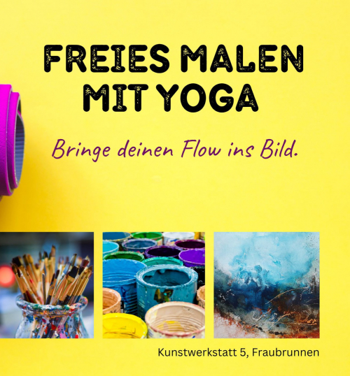 Freies Malen mit Yoga