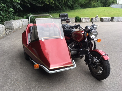 Honda GL1000 mit Jeaniel Capital 2 Seitenwagen