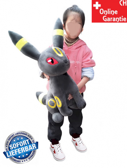 Pokémon Nachtara XXL Umbreon 60cm Plüsch Pokemon Evoli