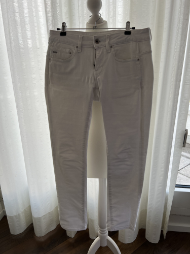 Weisse Damen Jeans