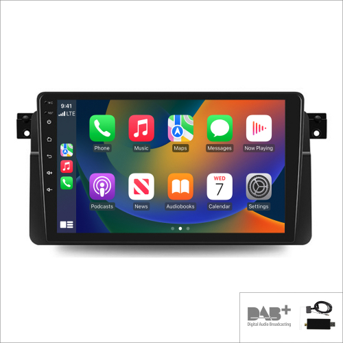 Bmw Serie 3 E46 M3 Autoradio Carplay Bluetooth Navi GPS