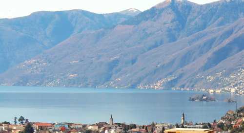 Tessin - Locarno - sonniges Ferien-Studio - See-Panorama