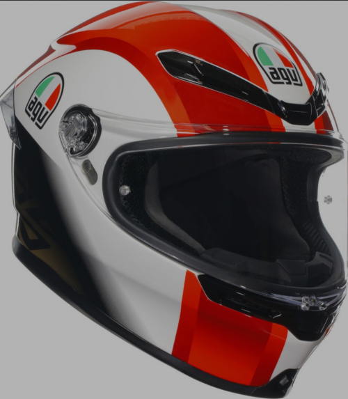 AGV K6S SIC58 Der leichteste Motorrad-Strassenhelm der Welt