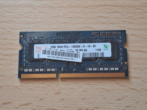 Hynix 2GB RAM Riegel DDR3 1066 SO-DIMM - Geprüft! 