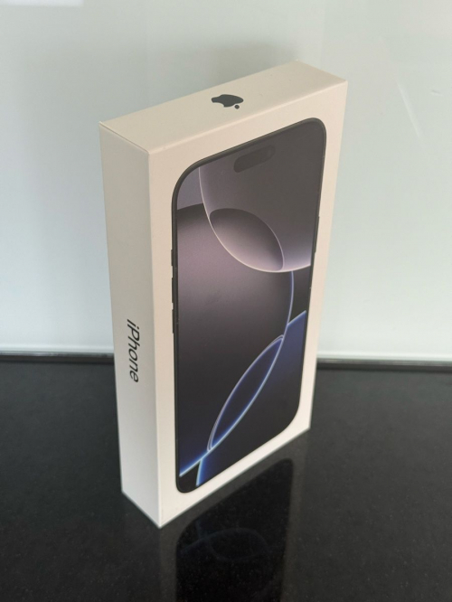 NEU  iPhone 16 Pro Max 512 GB Black Titanium