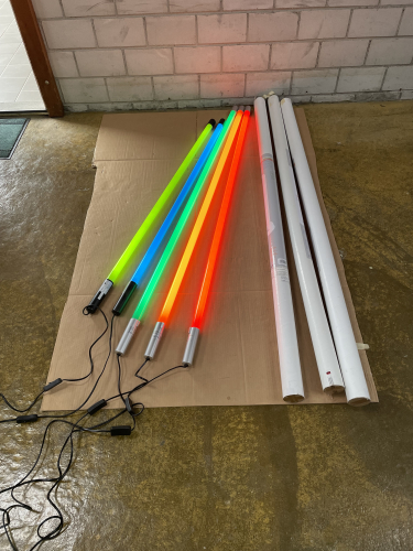 5 LED Stehlampen