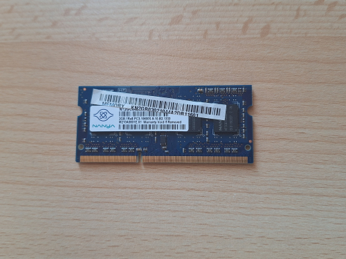 Nanya 2GB RAM Riegel DDR3 1066 SO-DIMM - Getestet!
