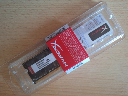 HyperX 8GB RAM DDR3L PC312800H (800 MHz) - Getestet