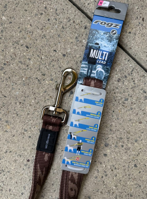 Hundeleine Schokoladenbraun