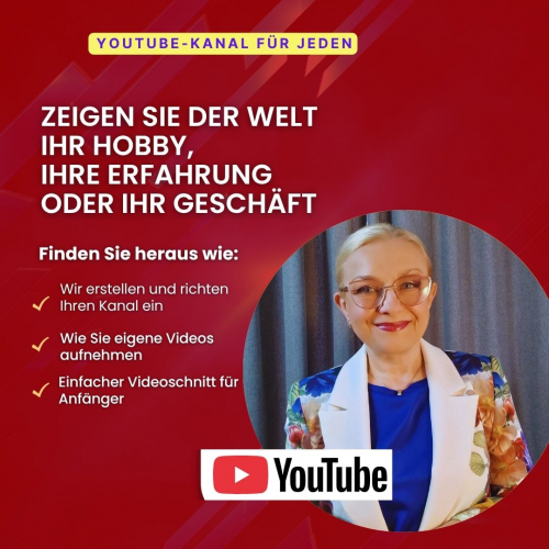YOUTUBE-KANAL FÜR JEDEN
