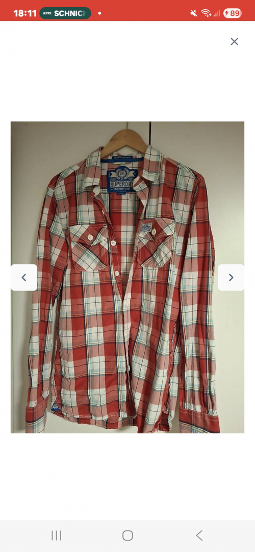 superdry Hemd Grösse M 