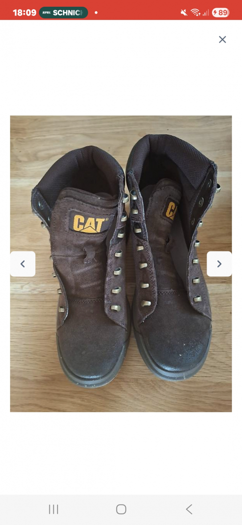 caterpillar schuhe Grösse 40