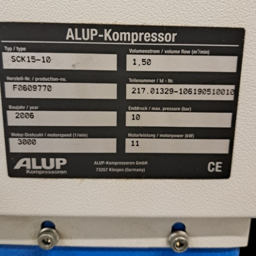 Schraubenkompressor mit Trockner