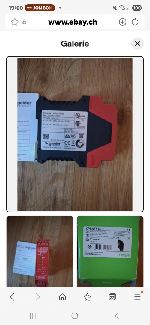 Sicherheitsrelais XPSAF5130P 