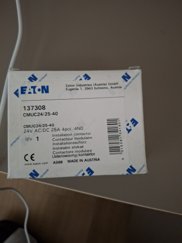 Eaton Instalationsschütz CMUC24/25/40