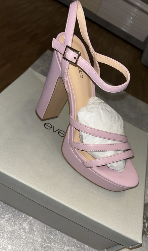 High Heel Sandalette - light pink
