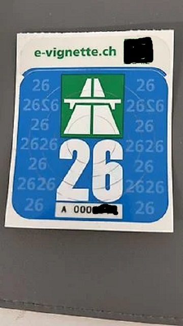 Suche Schweizer-Autobahnvignette 2026