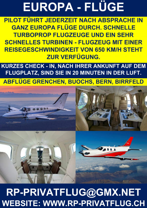 KOSTENGÜNSTIGE GESCHÄFTSFLÜGE 