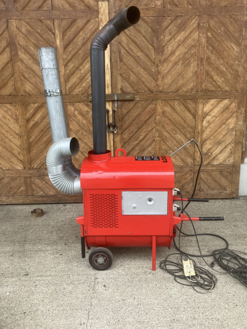 Bauheizung-Warmluftofen-Krüger (Defekt)