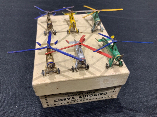 Dinky Toys Prewar 60f Cierva Autogiro Trade Box