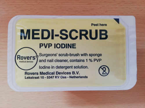 Set 2 Handwaschbürste mit Schwamm & Nagelreiniger, NEU & OVP