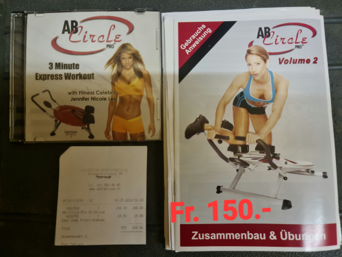 Bauchtrainer mit CD
