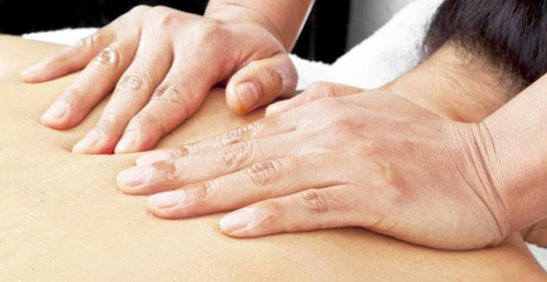 Massage für die Dame