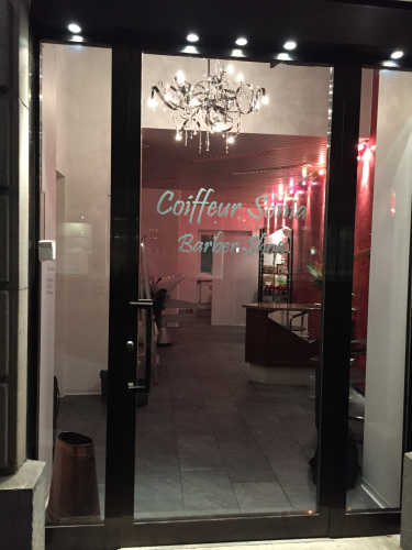 Coiffeur Stuhlvermietung. 