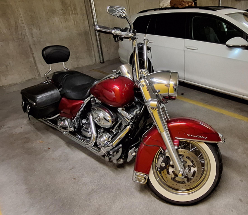 Harley Davidson Road King, frisch ab MFK & grossem Service