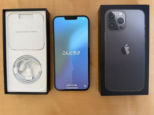 iPhone 13 Pro Max, Graphit, 256 GB-Top Zustand! 375.--