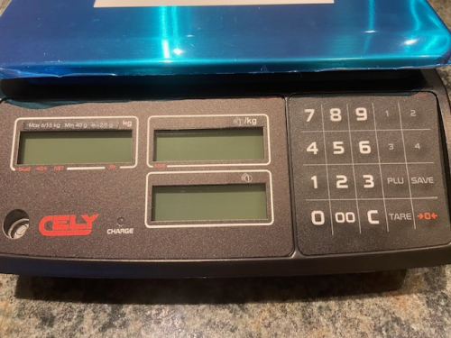 Preisrechnende Waage PI-100 Cely, geeicht