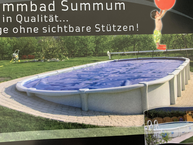 Vogue Schwimmbecken Discovery Oval / Original Verpackt