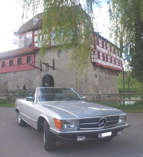 Mercedes-Benz SL 280 Cabrio Silber 1982, 125000km, MFK 4/25