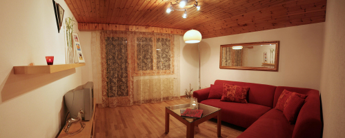 Möblierte Ferienwohnung zur Dauermiete in Saas-Grund