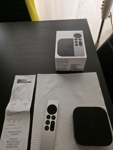 Ich verkaufe hiermit mein Apple TV der dritten Generation