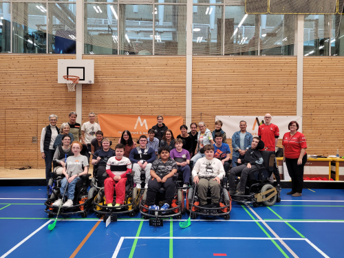 Betreuungspersonen für unser Sportcamp Powerchair-Hockey 